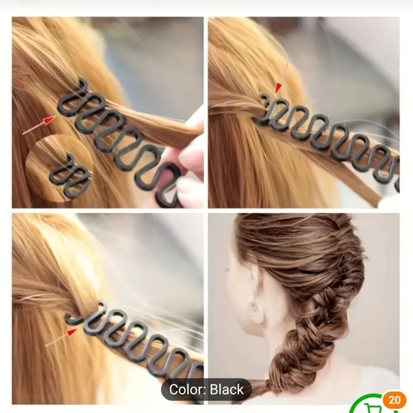 🍡3$30🍡 New in Package Easy to Use Hair Braiding Tool - Picture 6 of 16